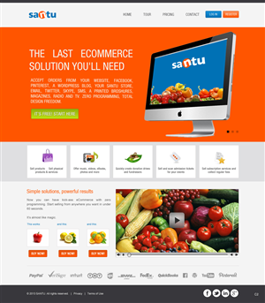 Wordpress Design by pb for Santu Pty Ltd | Design: #1806778