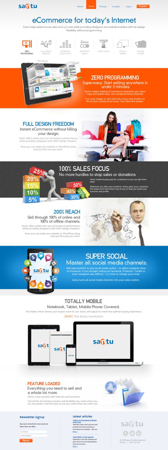 Wordpress Design by TechWise for Santu Pty Ltd | Design #1849294