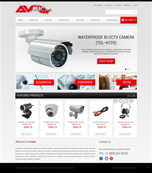 Web Design par pb pour AVsion | Design : #1801795