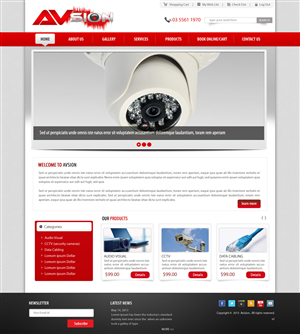Web Design par pb pour AVsion | Design : #1806688