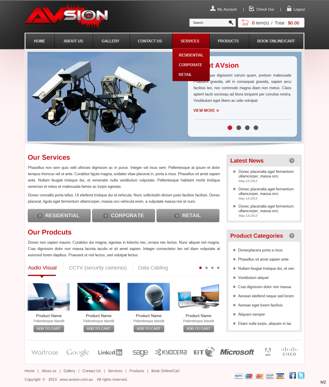 Web Design by pb for AVsion | Design #1806696