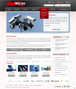 Web Design par pb pour AVsion | Design : #1806696