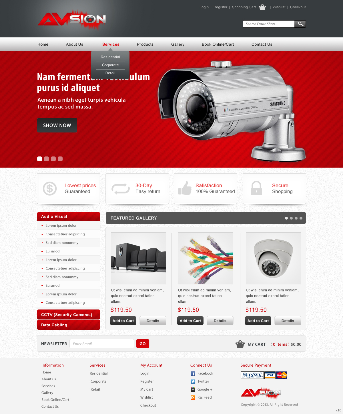 Web Design par pb pour AVsion | Design #1808398