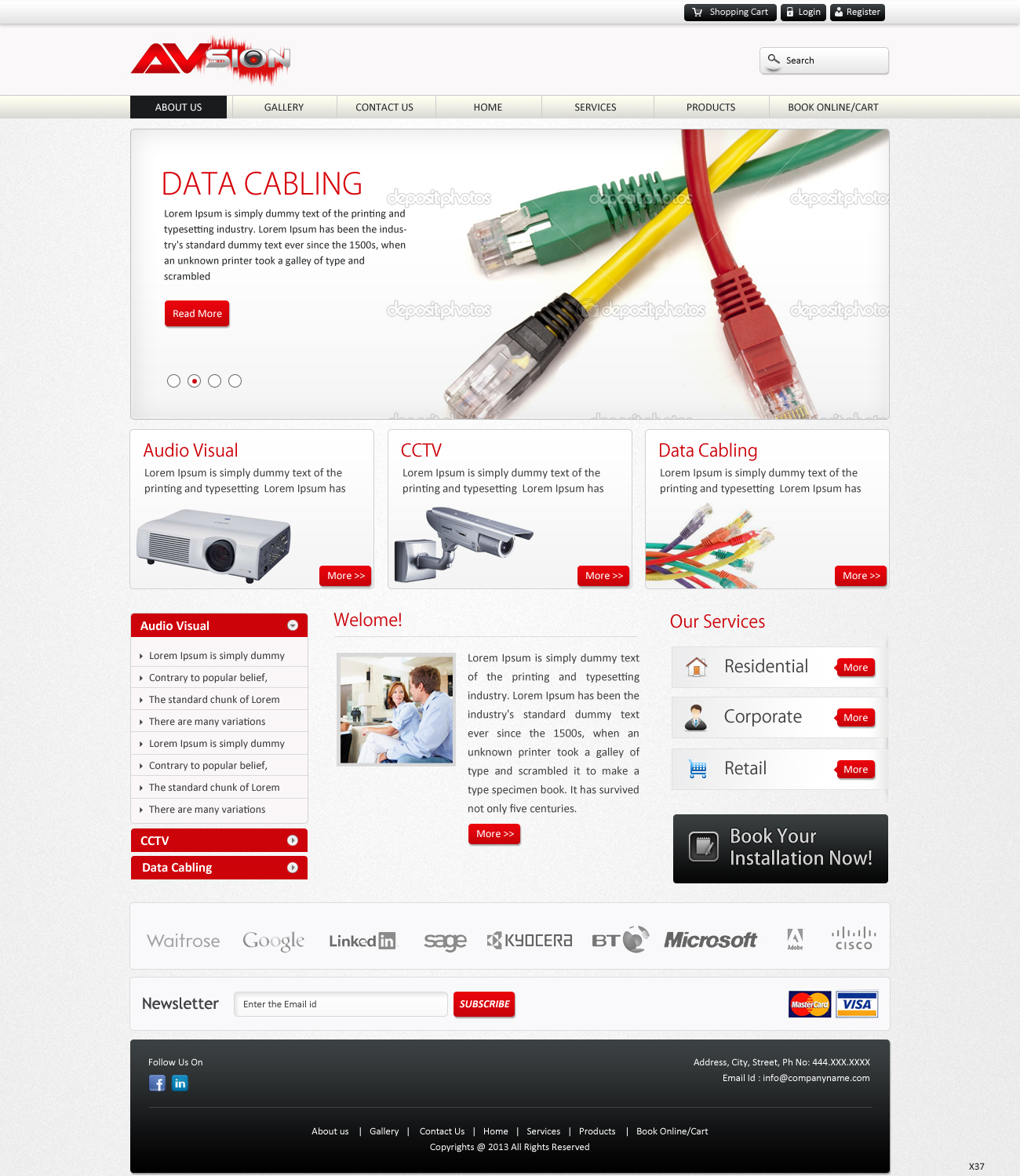 Web-Design von pb für AVsion | Design #1816027