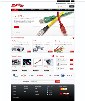 Web-Design von pb für AVsion | Design: #1845952
