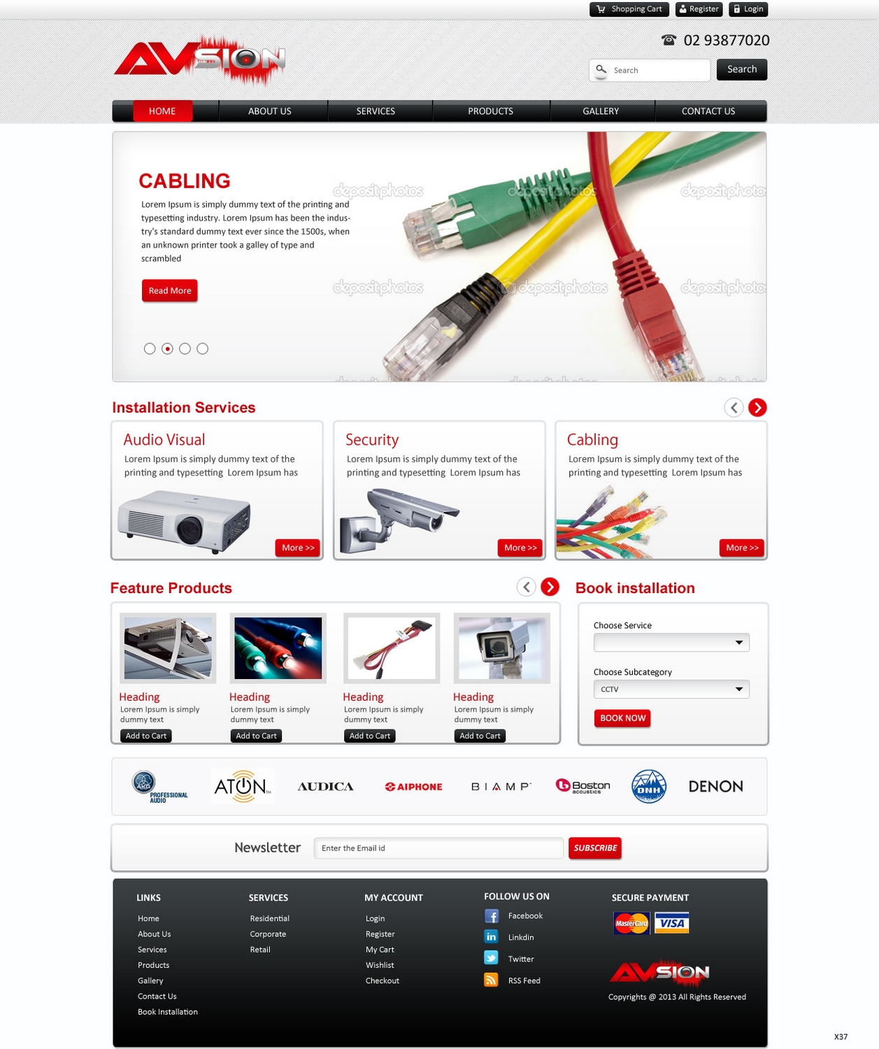 Web-Design von pb für AVsion | Design #1873170
