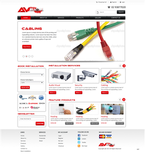 Web Design par pb pour AVsion | Design : #2491360