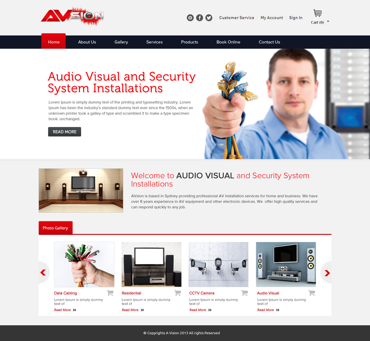Web Design par OM pour AVsion | Design #1838765