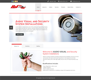 Web Design par OM pour AVsion | Design : #1838768