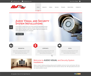Web Design par OM pour AVsion | Design : #1838771