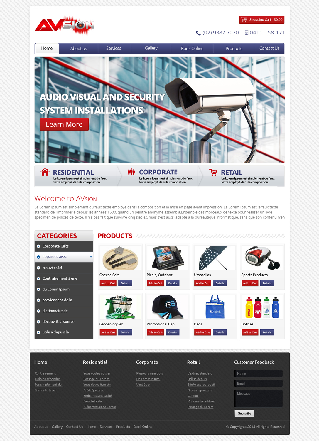 Web Design by OM for AVsion | Design #1838958