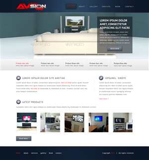 Diseño Web por tinthumb para AVsion | Diseño #1832179