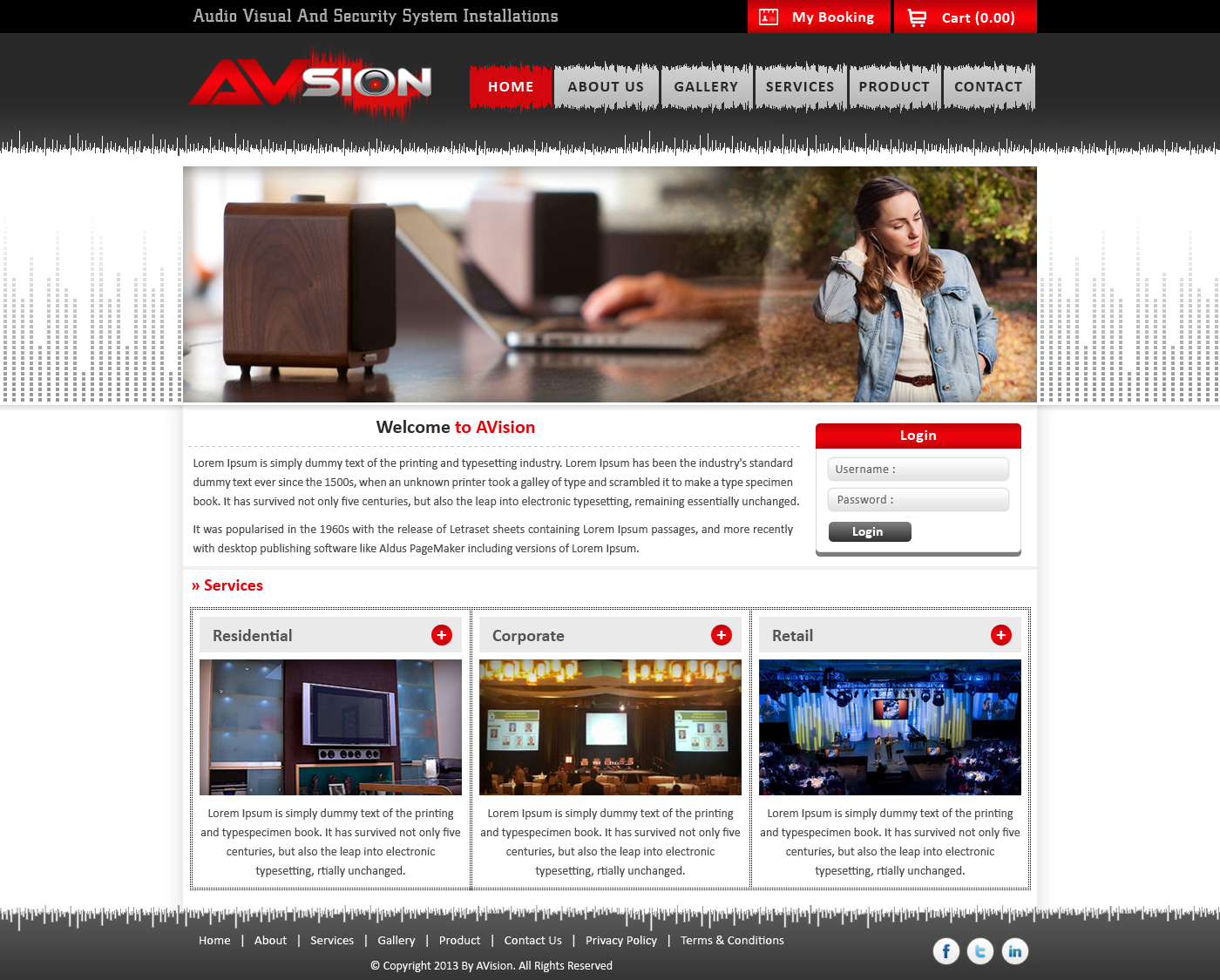 Web Design by sandeepkhunt for AVsion | Design #1803914