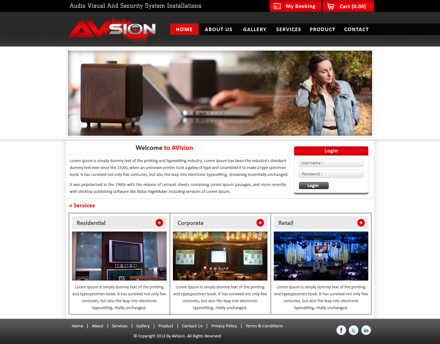 Web Design par sandeepkhunt pour AVsion | Design #1838872