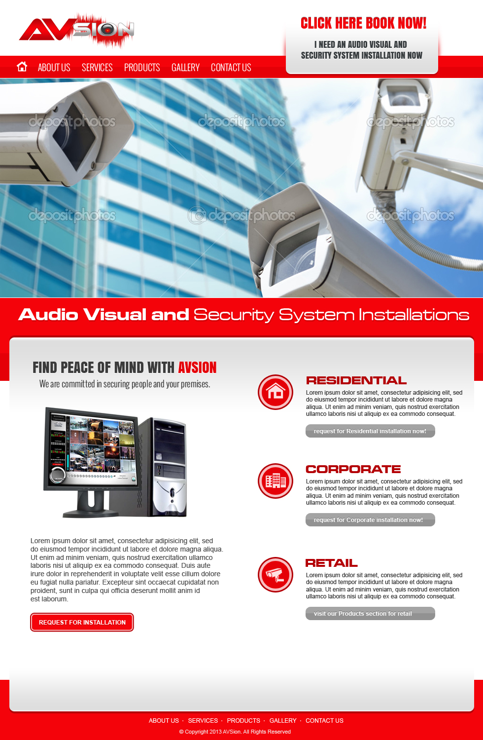 Web Design par jeckx2 pour AVsion | Design #2049769