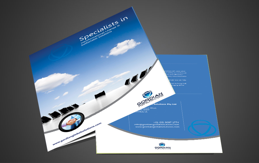 Brochure Design by Abhiranjan Yadav for Gordian | Design #1805367