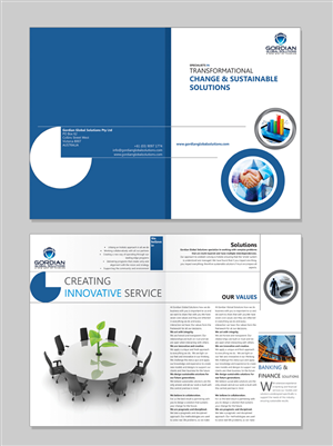 Broschüren-Design von Abhiranjan Yadav für Gordian | Design: #1805383