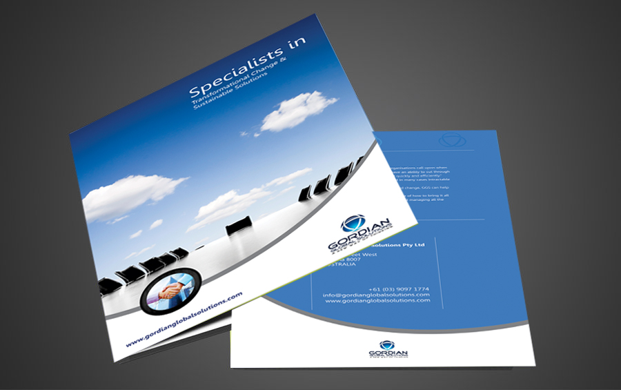 Brochure Design by Abhiranjan Yadav for Gordian | Design #1816057