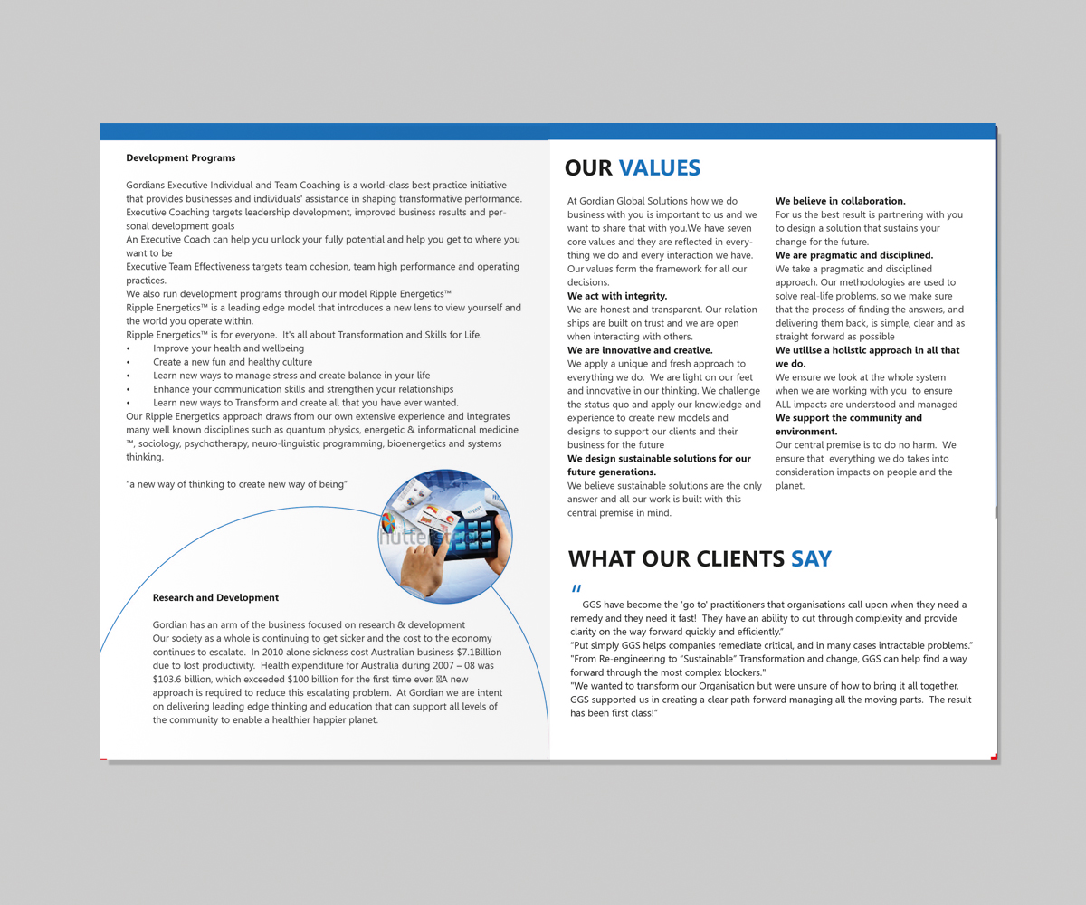 Brochure Design by Abhiranjan Yadav for Gordian | Design #1916000