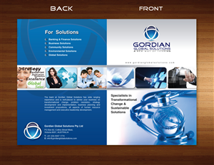 Brochure Design by Sbss for Gordian | Design: #1804327