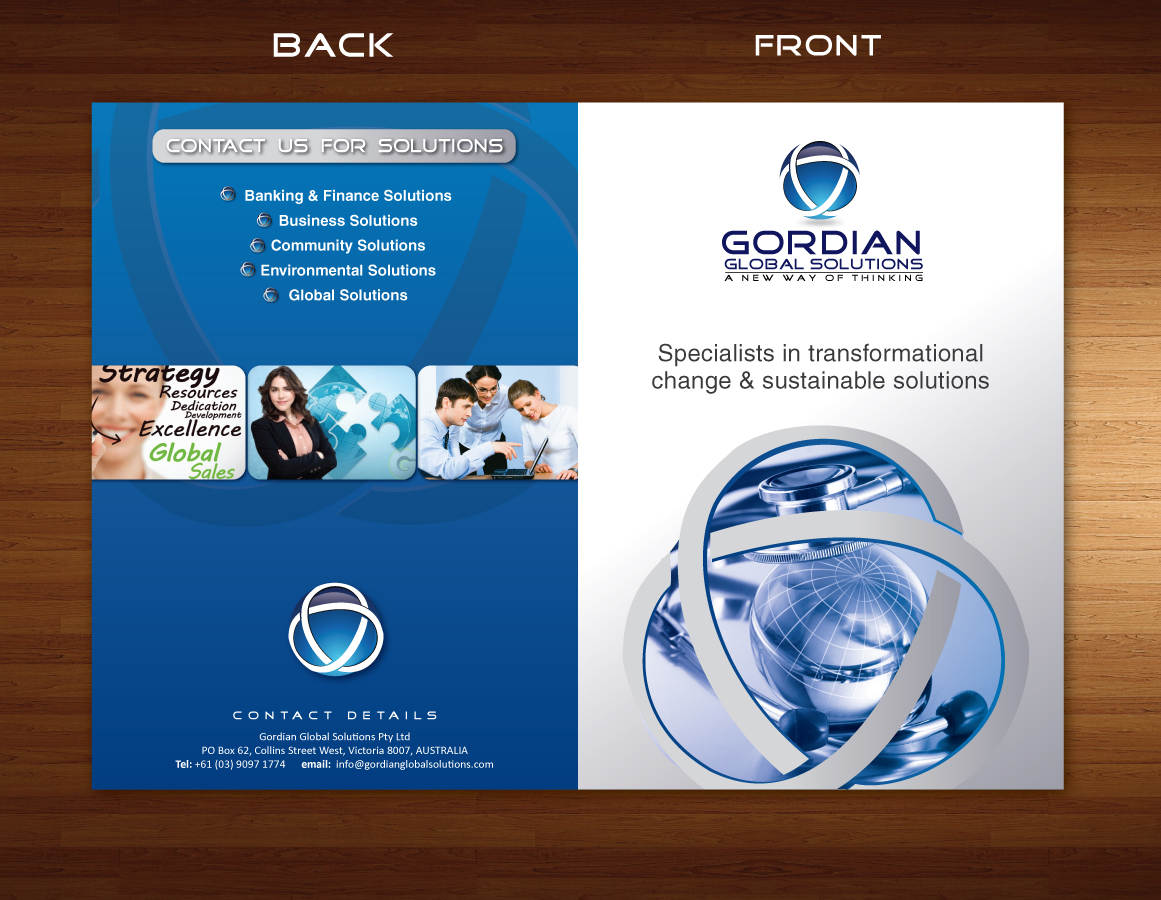 Brochure Design by Sbss for Gordian | Design #1804386