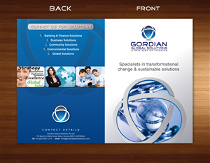 Brochure Design by Sbss for Gordian | Design: #1804386