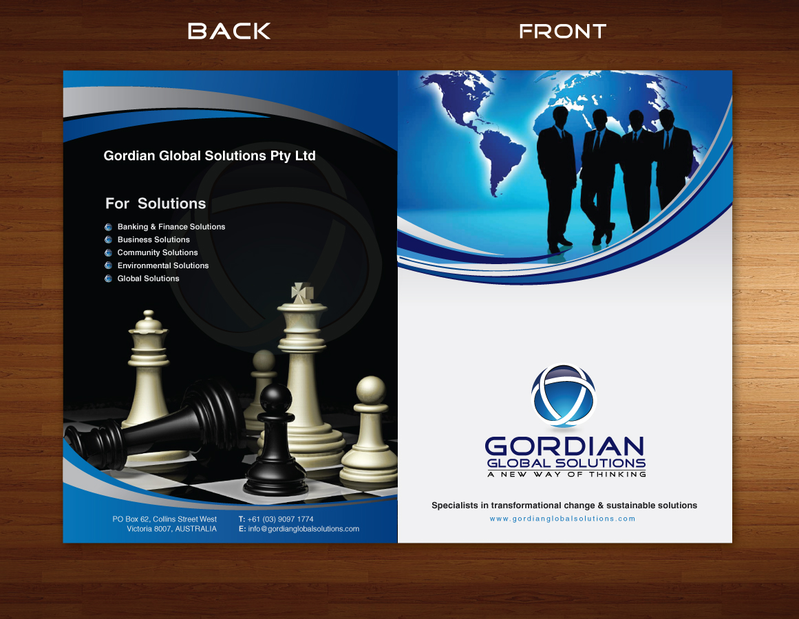 Brochure Design by Sbss for Gordian | Design #1804565