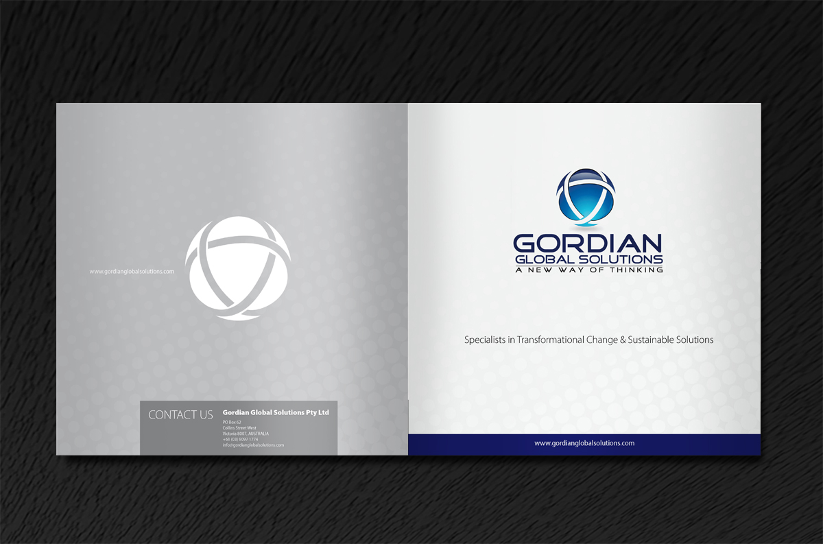 Brochure Design by Svetlin Angelov for Gordian | Design #1809245