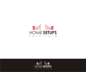 Logo Design by T I K H E - L M W for home setups Ltd  | Design: #7079349