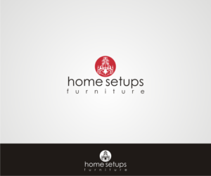 Logo Design by T I K H E - L M W for home setups Ltd  | Design: #7079350