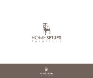 Logo Design by T I K H E - L M W for home setups Ltd  | Design: #7079467