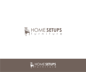 Logo Design by T I K H E - L M W for home setups Ltd  | Design: #7079468