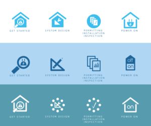 Venture Home Solar Process Graphic | Grafik-Design von GeorgeB