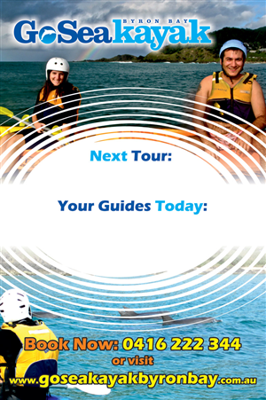 Design de Poster par Bel pour Go Sea Kayak @ Byron Bay | Design : #1797716