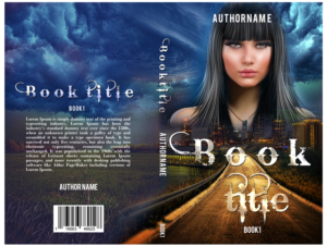 Book cover for a paranormal romance  | Book Cover Design by Vanes7
