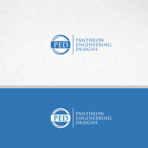 Logo Design by Kentoy for Pantheon Engineering Designs | Design #7021921