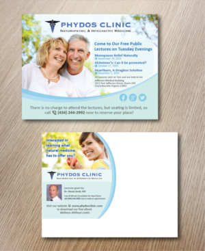 American Integrative & Naturopathic Medicine Clinic Needs a Postcard Design | Diseño de Postal por alex989