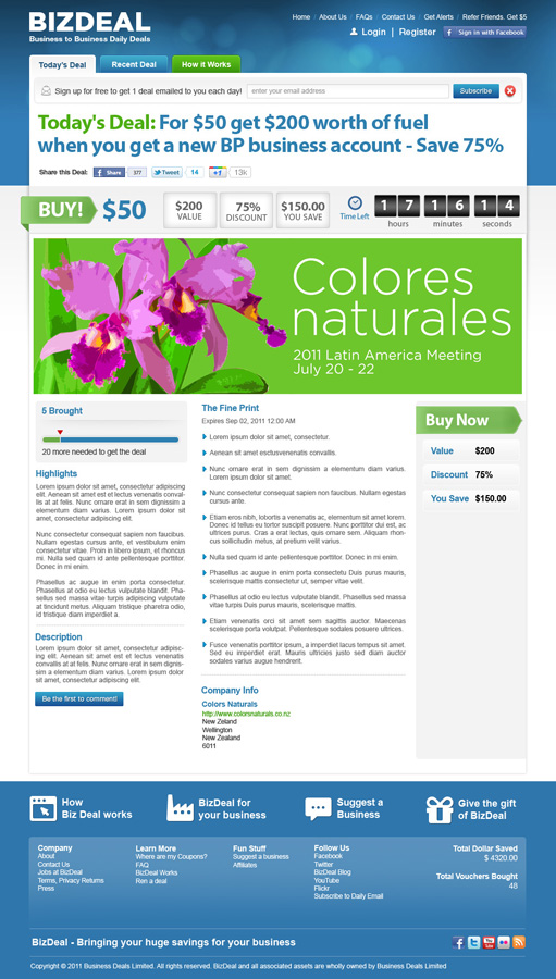 Web Design by Sky Ram for this project | Design #363104