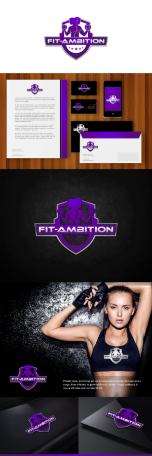 Logo Design by debdesign for Fit-Ambition | Design #7122865