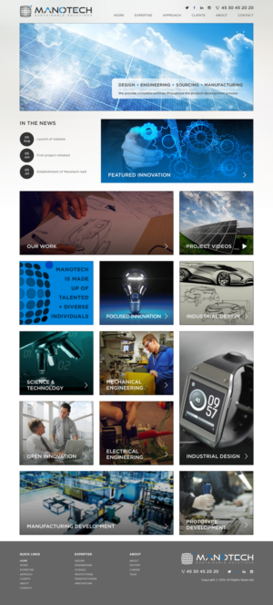 Web Design by A.D.S for this project | Design #7148931