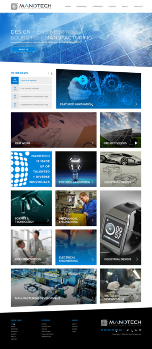Web Design by A.D.S for this project | Design: #7149334