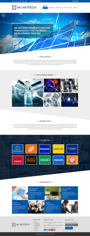 Web Design by KAMIL for this project | Design: #7064814