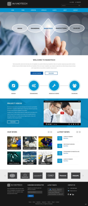 Web Design by pb for this project | Design: #7009211