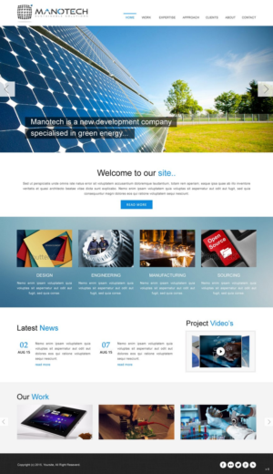 Web Design by pb for this project | Design: #7009213