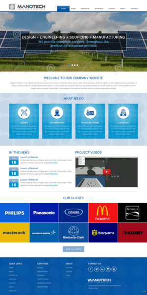 Web Design by pb for this project | Design: #7017838