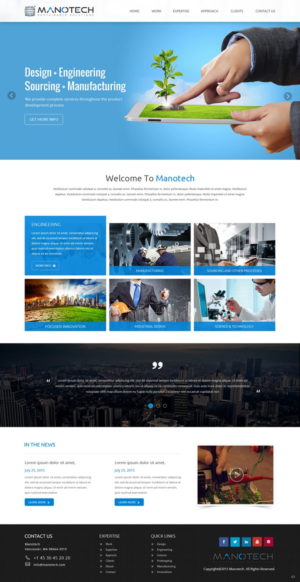 Web Design by pb for this project | Design: #7017840