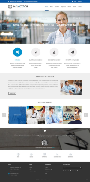 Web Design by pb for this project | Design: #7021472