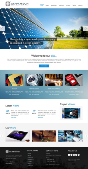 Web Design by pb for this project | Design: #7053163
