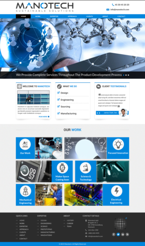 Web Design by Sbss for this project | Design: #7021700