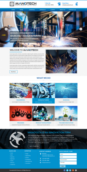 Web Design by Sbss for this project | Design: #7021704